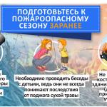 Соблюдайте правила пожарной безопасности!