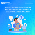 Статус сведений в ЕГРН: «актуальные незасвидетельствованные»