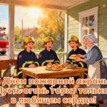С Днём пожарной  охраны! 